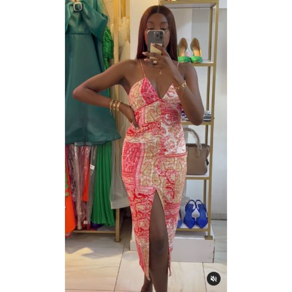Zara PATCHWORK PRINT DRESS - Picture 1 of 10